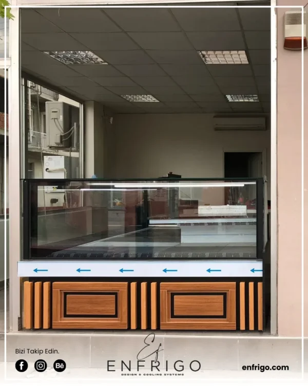 Börek Poğaça Teşhir Tezgahı