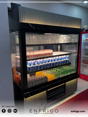 Paslanmaz Meşrubat Dolabı