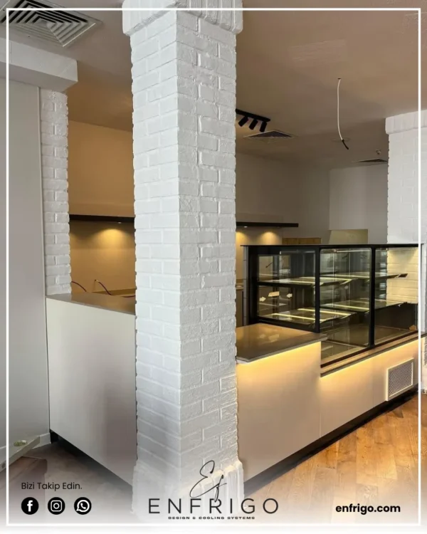 Profesyonel Pasta Teşhir Ünitesi