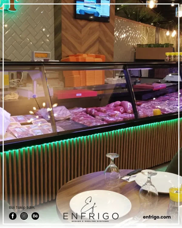 Şarküteri ve Kasap Teşhir Dolabı