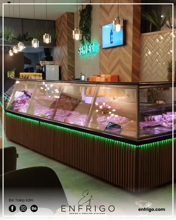 Şarküteri ve Kasap Teşhir Dolabı