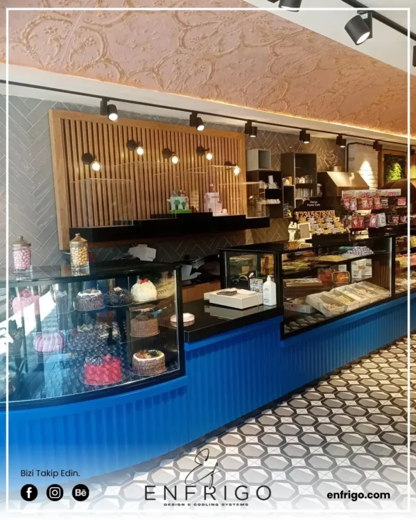 Tatlı ve Ekler Teşhir Dolabı