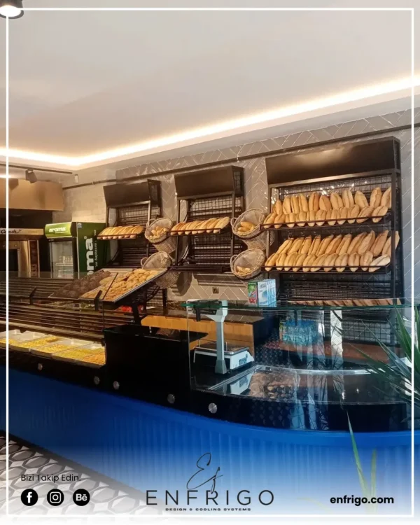 Tatlı ve Ekler Teşhir Dolabı