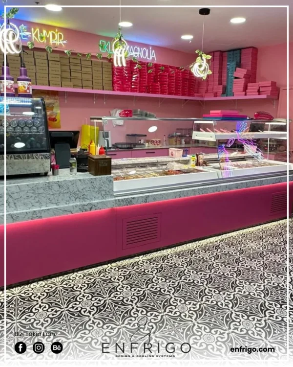 Waffle ve Kumpir Dolabı