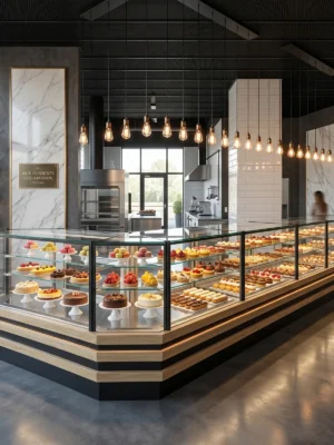 Köşeli Pasta ve Makaron Teşhir Reyonu – Enfrigo