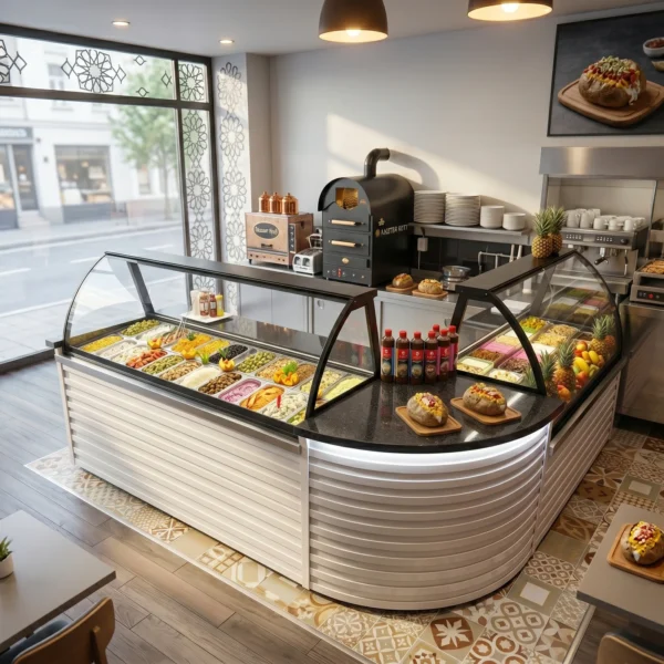 Kumpir ve Salatbar Servis Ünitesi Kumpir ve Salatbar Servis Ünitesi – Enfrigo