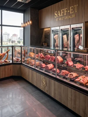 L Tip Kasap Reyonu ve Dry Aging Et Dinlendirme Dolabı – Enfrigo
